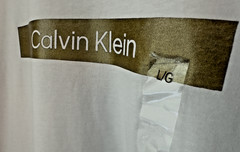 Calvin Klein CK Mens Gold Logo Short Sleeve T-Shirt Size L – BRAND NEW W TAGS
