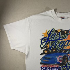 Hanes Heavyweight Vintage Las Vegas NASCAR Shirt Men’s Size XXL 90s