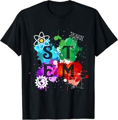 STEM Science Technology Engineering Math Teacher T-Shirt