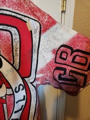 NEW NWOT Vintage Chicago Bulls Magic T’s All Over Print AOP Shirt Large