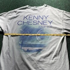 Kenny Chesney t shirt adult MED Country Music 2015 The Big Revival Tour Rodeo