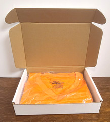 HEAD HYPERTEK Digital Print Orange V-Neck Short Sleeve Athletic T-Shirt *SMALL