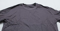 SHEIN Men’s Short Sleeve Solid Cotton Drop Shoulder T-Shirt ZS6 Gray XL