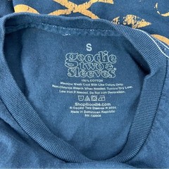 Goodie two sleeves tshirt tee Golf Championship California Blue Tee gold yellow