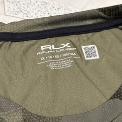 New Ralph Lauren RLX Performance Mesh Long Sleeve T-Shirt Camo Men’s Size XL