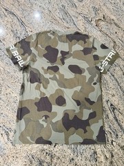 G Star Raw Denim Originals Camo Print T-Shirt Size Medium