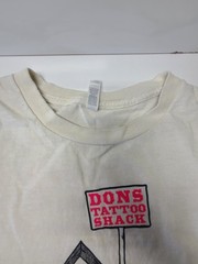 Don’s Tattoo Shack T Shirt Mens 3XL Coachella CA Tattoo Shop Dinosaur Graphic