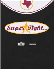 Supreme UGK Super Tight Tee Black SS24 New In Hand Size Large Box Logo Pimp C