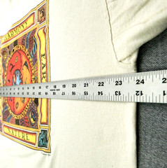 90s Human-i-Tees XL Single Stitch T-Shirt Peace Harmony Earth Nature Organic USA