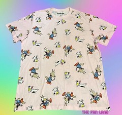 New Nickelodeon Rocko’s Modern Family All Over Vintage Mens Classic T-Shirt