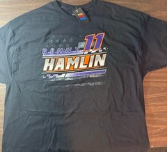 Checkered Flag Sports NASCAR Denny Hamlin 11 shirt 3XL Black Joe Gibbs Racing