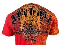 Archaic by Affliction Men’s T-Shirt Pestilence Biker Tattoo S-5XL