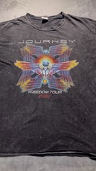 Journey Freedom Tour 2022 Black Short Sleeve TShirt Size L