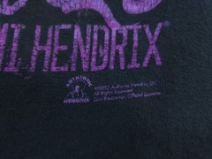 Zion Rootswear Shirt Mens XL 1X Jimi Hendrix Purple Haze Band Tour Vintage Y2K