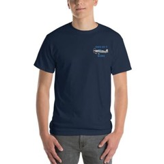 Flyboy Toys Custom Embroidered Van’s RV-7 T-Shirt (Left chest only)