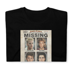 Santa Carla California The Lost Boys Men’s Black T-Shirt Size S to 3XL