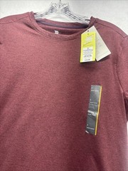 Men’s All In Motion Short Sleeve Ultra Soft Athletic T Shirt Purple S Retail $18