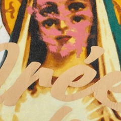 Virgin Mary Creer De L’art Christian Iconography Art Shirt Large 22×28 White