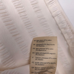 Scotch & Soda Textured Pocket T-Shirt Mens 2XL Relaxed Fit Eggnog White Tee