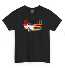 Luv Muscle vintage muscle car T-Shirt | retro Camaro graphic Tee