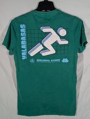Mens VALABASAS VINTAGE WELLNESS T Shirt Green Size XSmall