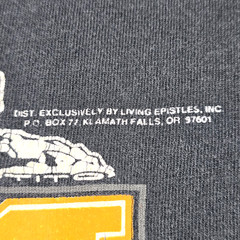VINTAGE LORD’S GYM T-SHIRT Sz XL SINGLE STITCH DOUBLE SIDED 90s CHRIST JESUS USA