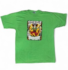 Oregon Country Fair Vtg 2004 Y2K Lime Green Midsummer Night’s Dream T-Shirt XL