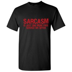 Offer Sarcasm Sarcastic Cool Graphic Adult Humor gift Funny Novelty T-Shirt