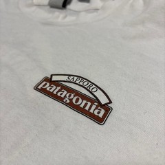 Patagonia Sapporo Hokusai Wave Vintage T-Shirt Made in USA Size M White