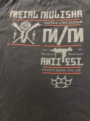 Vintage Metal Mulisha Death Cheaters Black T Shirt Mens Large