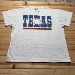 Vintage 90s Texas Lone Star State Bandana Paisley Graphic Souvenir Shirt USA XL