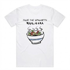 Legalise Marinara Graphic Printed Gift For Friends White T-Shirt