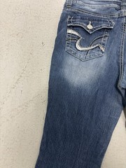 Lei Womens Y2K Bootcut Jeans Denim Blue Size 13 Long