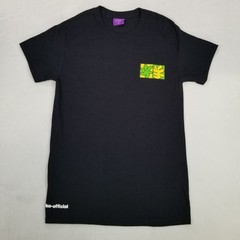 Ko Official Men’s Black Monstera Leaf Graphic T-Shirt Size Small Classic Casual