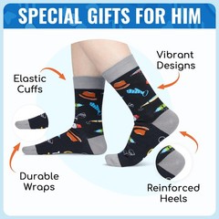 Uncle Gifts from Niece Nephew – Favorite Uncle Gifts, Funny Socks for Men