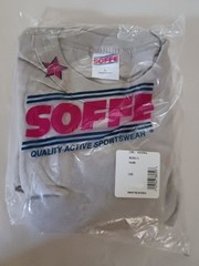 SOFFE T-Shirt, Beige, Men’s Size Large, 3 Pack