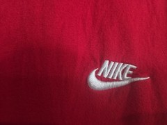 LOT OF 2 MENS THE NIKE TEE SHIRTS ONE GRAY AND ONE RED BOTH SIZE XL