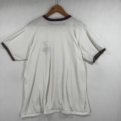 Vintage 1970s Heisman DAC Russell Athletic Ringer TShirt Size XL