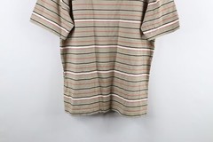 Vintage 90s Streetwear Mens XL Faded Striped Color Block Short Sleeve T-Shirt