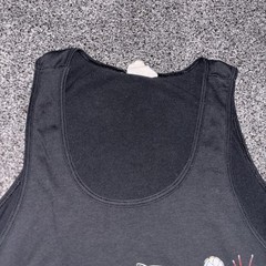 Vintage 1990 Looney Tunes Taz Tank Top Muscle Shirt Party Hard Cafe XL Beach WB