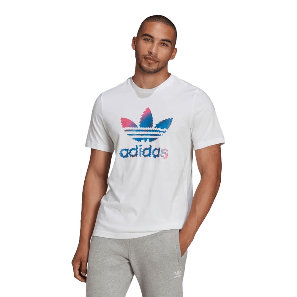 adidas Originals Trefoil T-Shirt Men’s Logo Tee Sport Casual Workout Streetwear