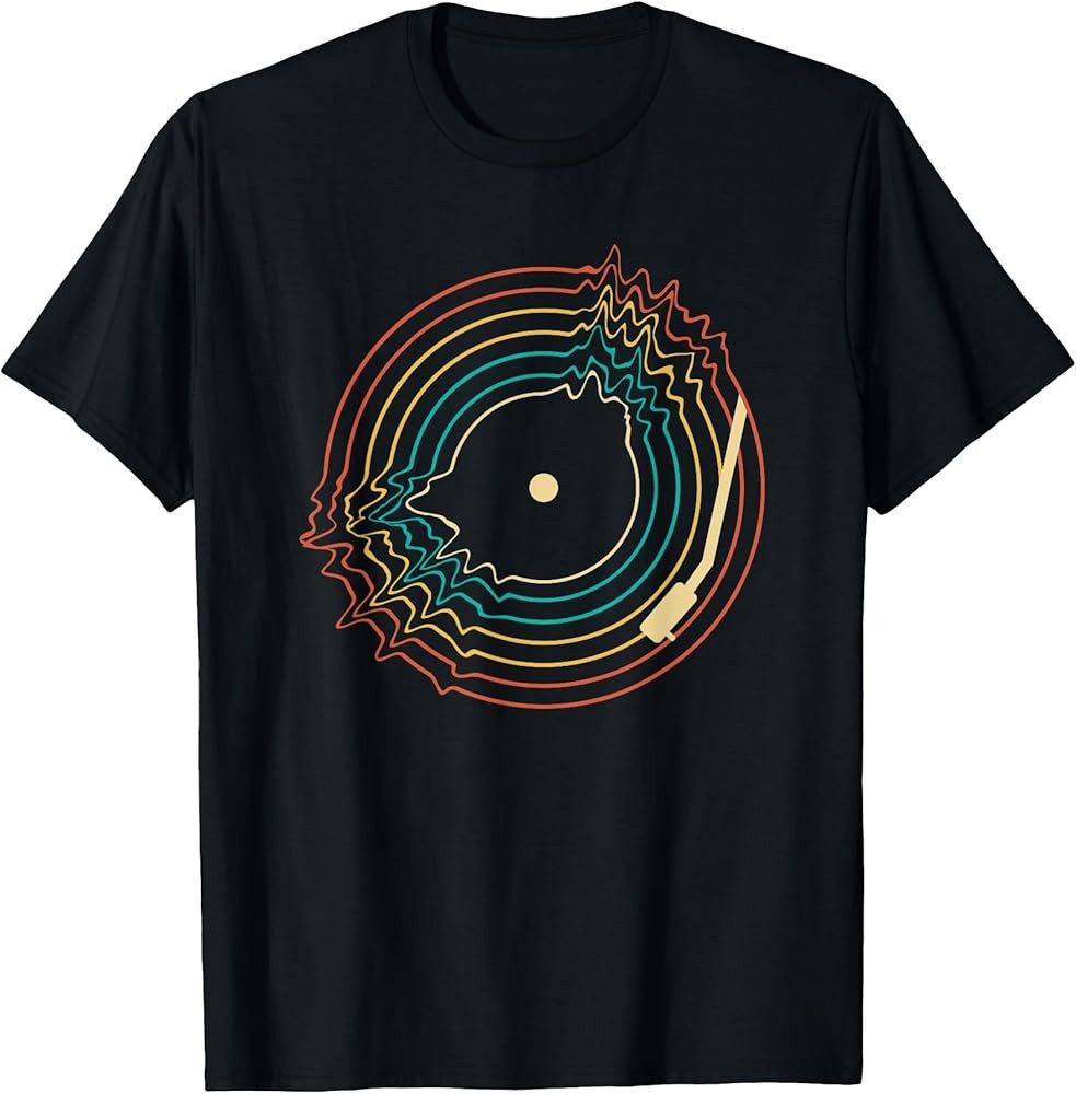 Retro Vinyl LP Records – Vinyls T-Shirt 8
