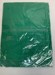 Sada T-Shirt Solid Green Short Sleeve V-Neck 100% Cotton Men’s 4XL