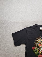 Karani Art Men T Shirt S Black Graphic Print Crew Neck Short Sleeve Comfort Wear