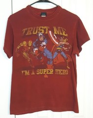 Mad Engine Marvel Comics Superhero T-Shirt Mens Size S