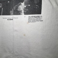 Aliens Movie 1986 Double Sided T Shirt Large Men’s