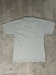 Nike Sportswear Block Futura Logo Embroidered Gray T Shirt Men’s Small NSW Tee