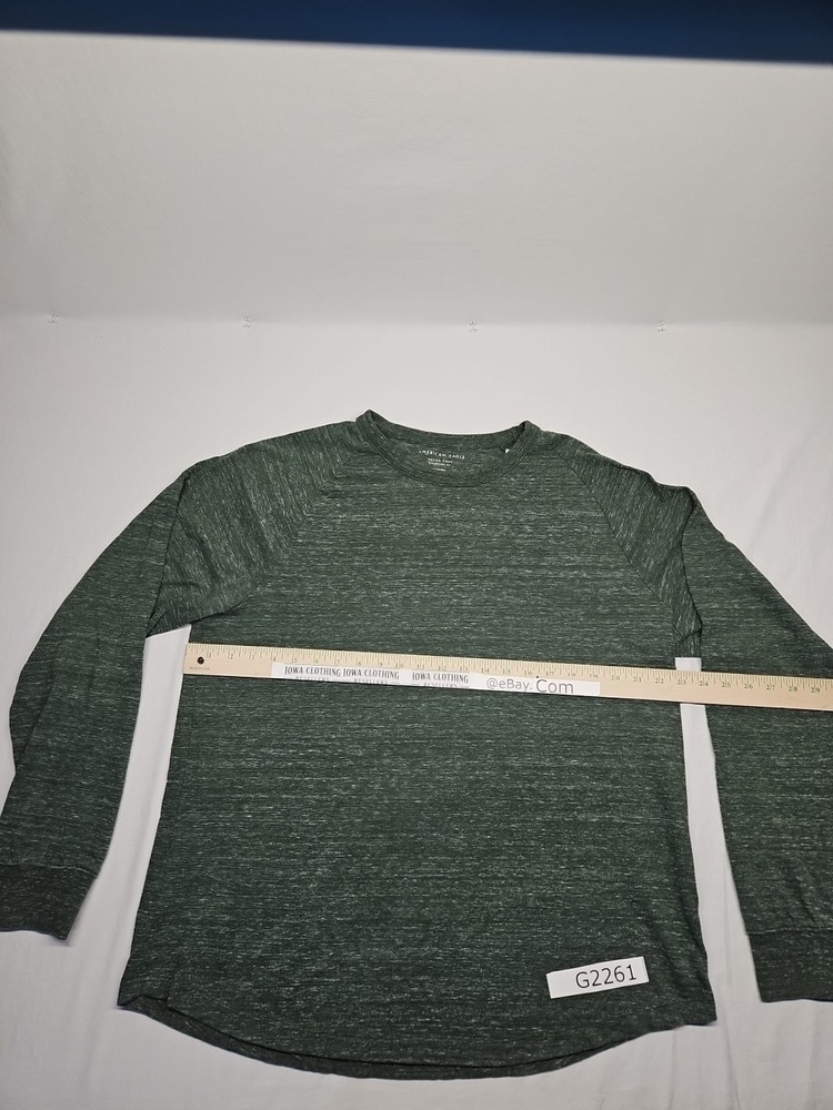 American Eagle Super Soft Men’s XL Green Long Sleeve T Shirt Casual Outdoors