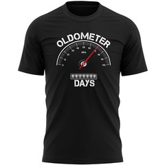 Oldometer 70th Birthday Mens T Shirt shirt Funny Him seventy seventieth miles…