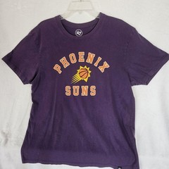 47 Shirt Large Phoenix Suns Purple T-Shirt Pre-owned Some Faded Areas In Photos